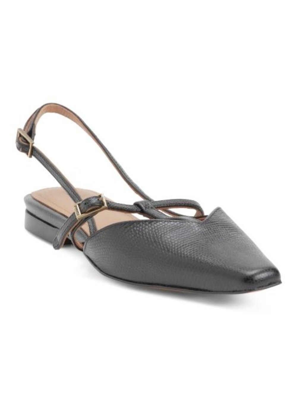 FLATTERED Made In Spain Leather Josefin Slingback Flats